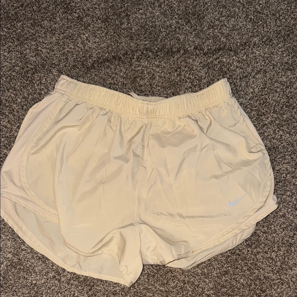 Nike Women's Cream Running Shorts